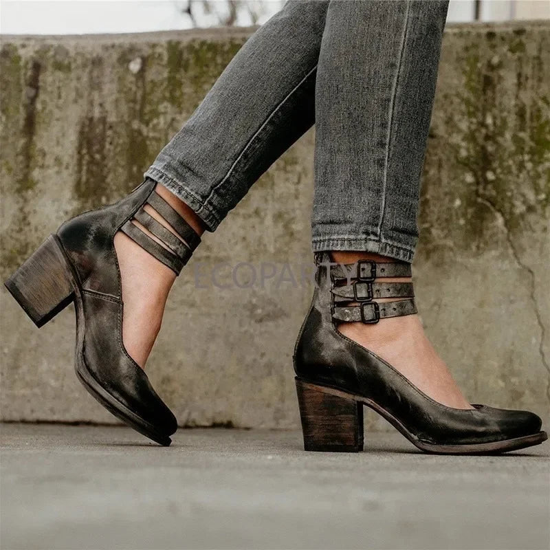 Paige™ | Stylish and Cozy Chunky Heel Footwear