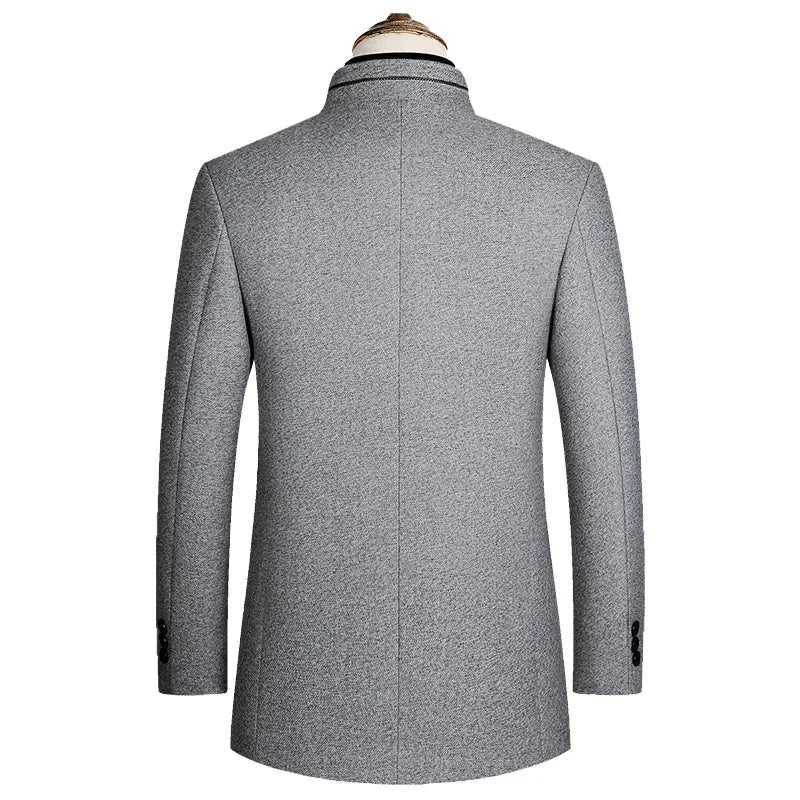 Elegant FABRIZIO™ Luxe Wool Overcoat