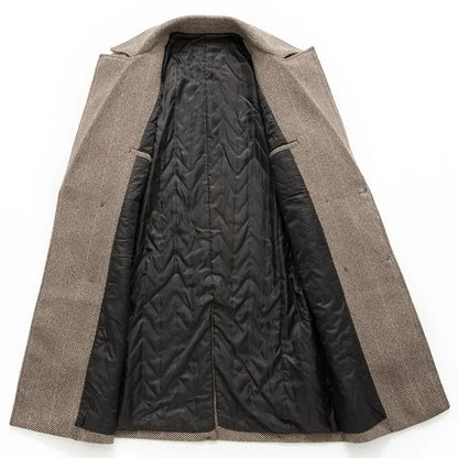 Elevate Your Wardrobe with the THÉODORE™ Luxurious Wool Overcoat