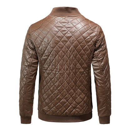 Stylish ENZO Genuine Leather Jacket