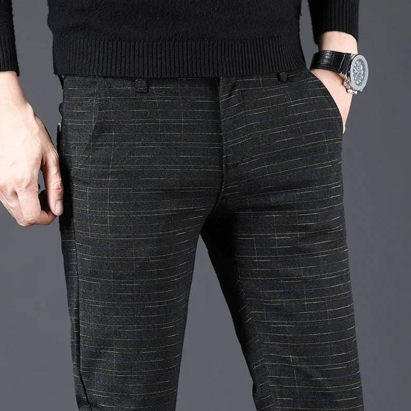 Sleek & Chic Disco Slim Fit Trousers