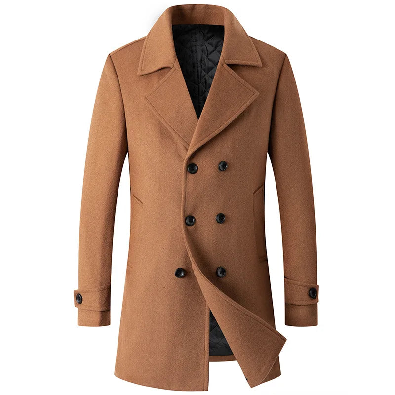 Elegant BERNARD™ Wool Overcoat for Timeless Style