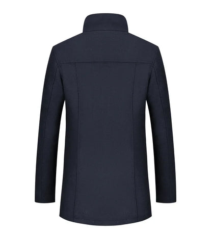 Elegant Salvatore™ Wool Overcoat for Timeless Style