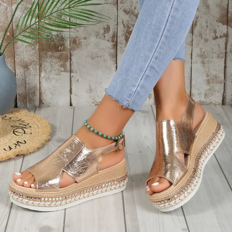 Kimberly™ | Chic and Stylish Wedge Sandals