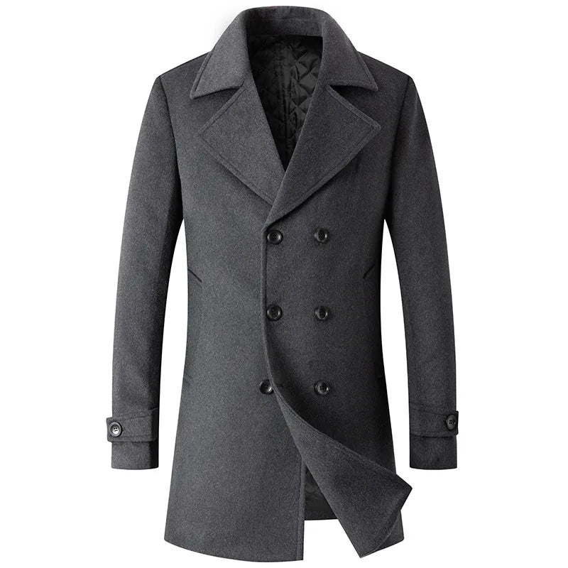 Elegant BERNARD™ Wool Overcoat for Timeless Style