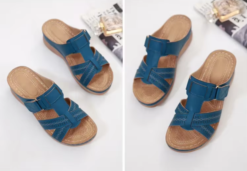 Elevate Your Comfort with Sarai™ | Supportive Arch Walking Sandals