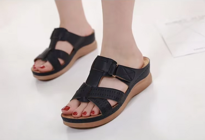 Elevate Your Comfort with Sarai™ | Supportive Arch Walking Sandals