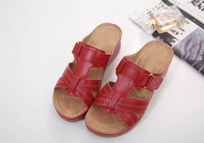 Elevate Your Comfort with Sarai™ | Supportive Arch Walking Sandals