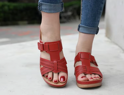 Elevate Your Comfort with Sarai™ | Supportive Arch Walking Sandals