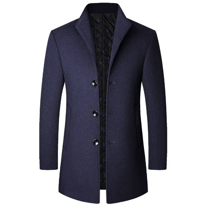 Luxurious MONSO™ Wool Overcoat for Ultimate Style and Comfort