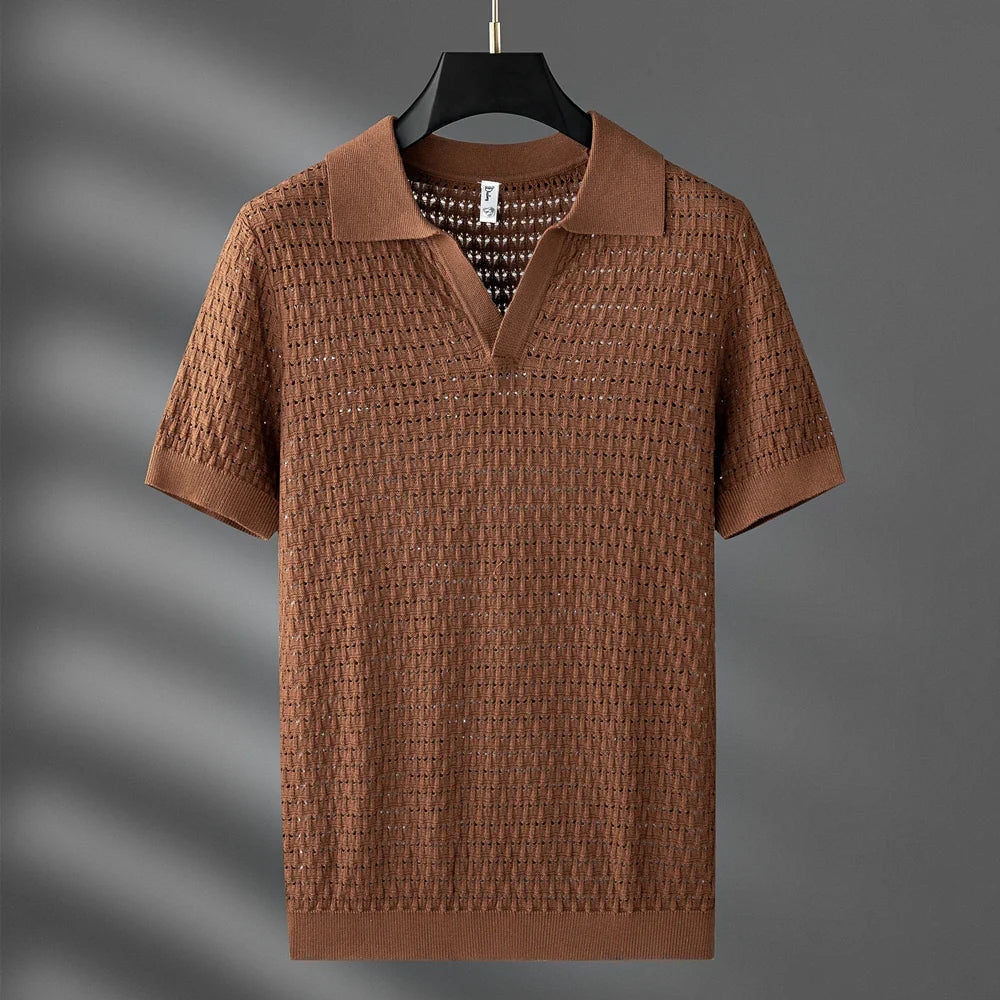 Elevate Your Wardrobe with the Stylish Sebastian Polo T-Shirt