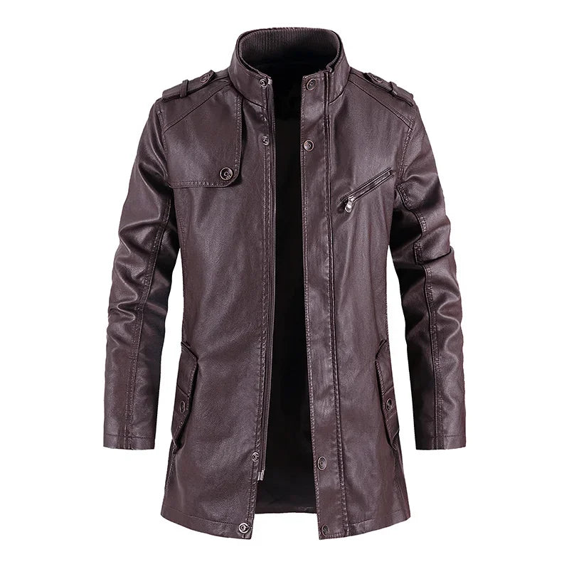 Stylish Patrick Leather Jacket for a Timeless Look