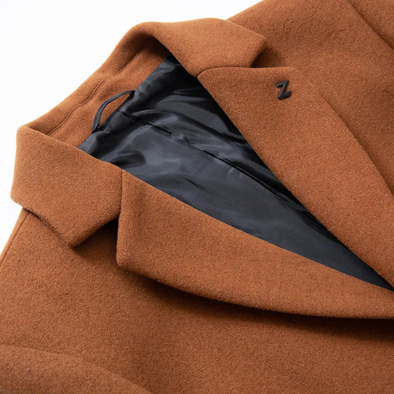 Elegant HUDSON™ Wool Overcoat for Timeless Style