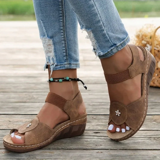 Elevate Your Style with Mabel™ | Trendy Wedge Sandals