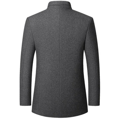 Elegant STERLING™ Wool Overcoat for Timeless Style