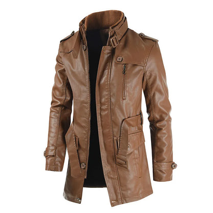 Stylish DEXTER Leather Jacket for Effortless Sophistication