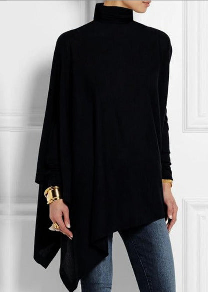 Alice™ - Asymmetrical and Elegant Fleece Top for Women