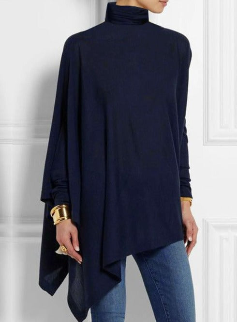 Alice™ - Asymmetrical and Elegant Fleece Top for Women