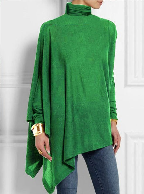 Alice™ - Asymmetrical and Elegant Fleece Top for Women