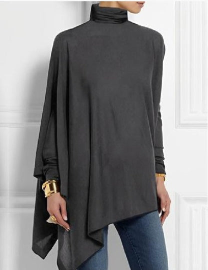 Alice™ - Asymmetrical and Elegant Fleece Top for Women