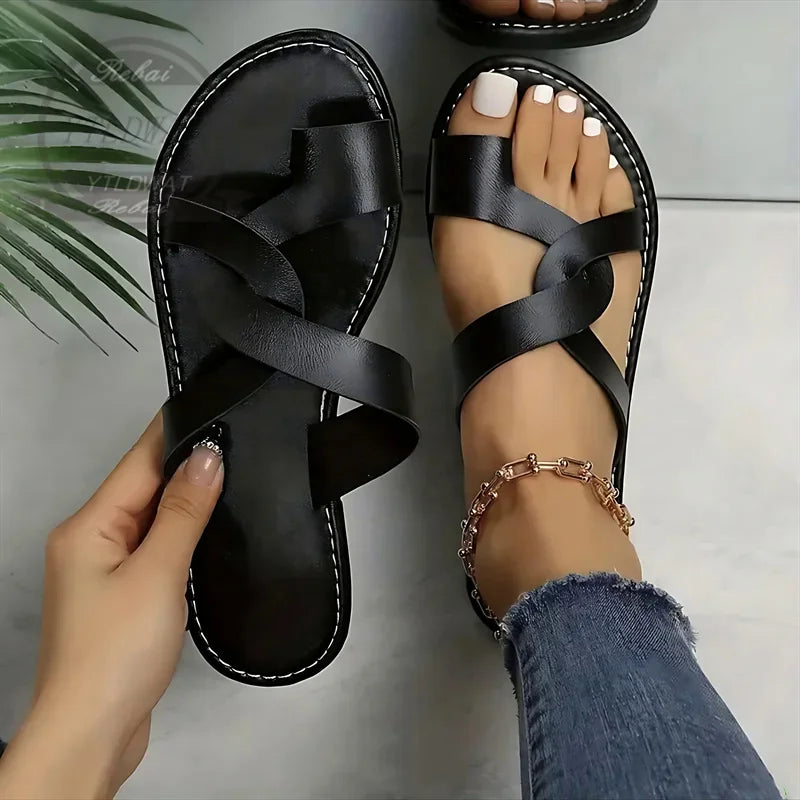 Chic Sophia Strappy Sandals for Effortless Style