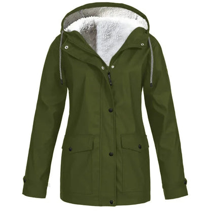 Julliete™ | Elegant Chic Hooded Outdoor Jacket