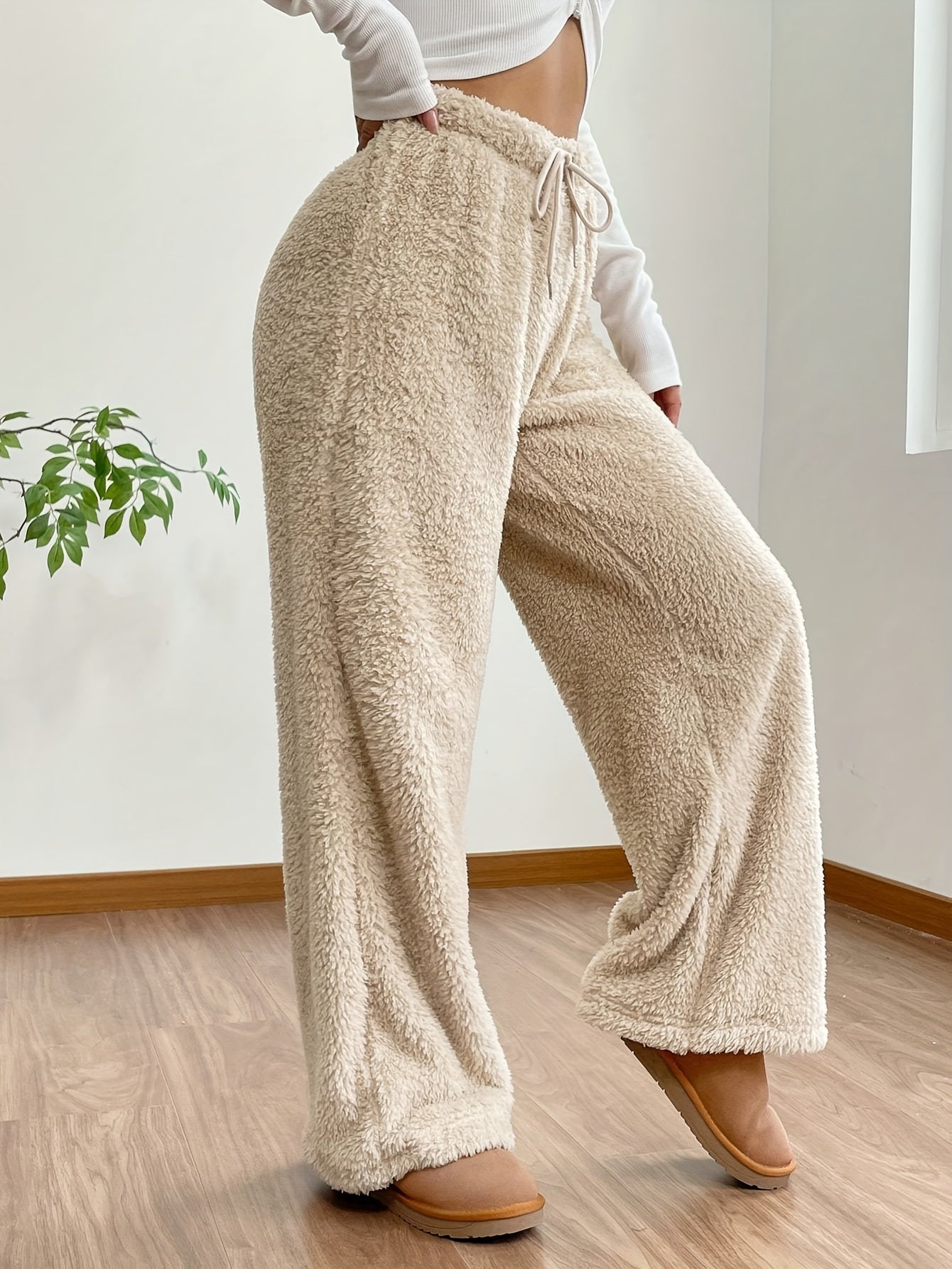 Désirée | Wide Pants in Ultra-Soft and Comfortable Fleece