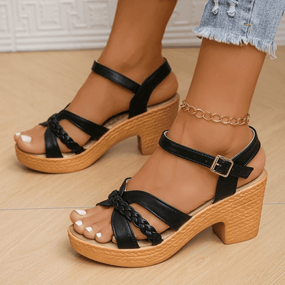 Suzy™ | Stylish Summer Orthopedic Heels for Ultimate Comfort