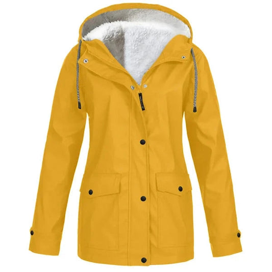 Julliete™ | Elegant Chic Hooded Outdoor Jacket