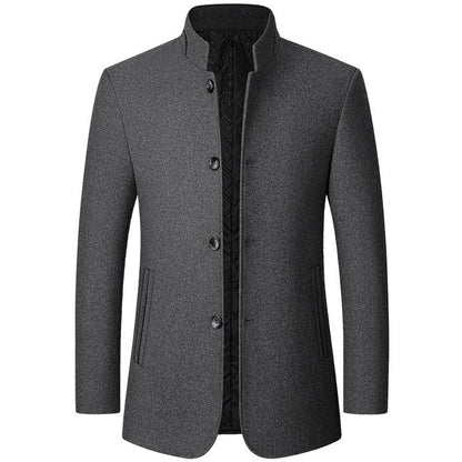 Elegant STERLING™ Wool Overcoat for Timeless Style