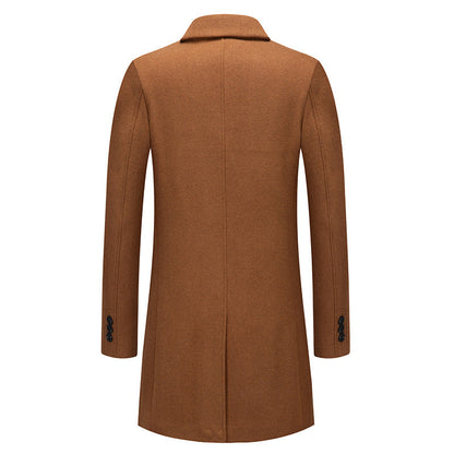 Elegant HUDSON™ Wool Overcoat for Timeless Style