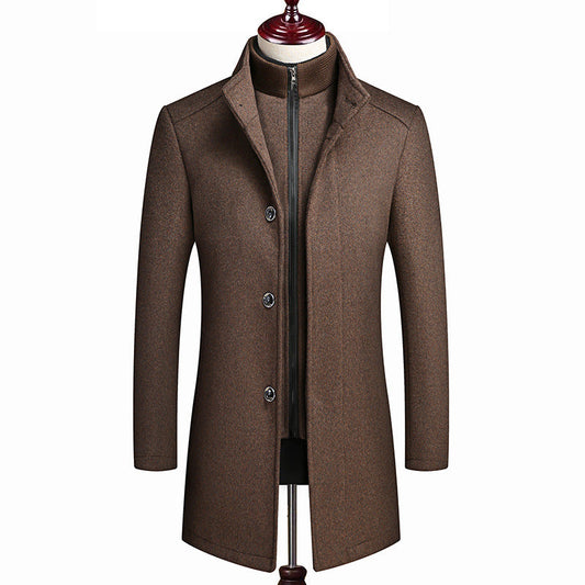 Luxury MORETTI WOOL™ Classic Overcoat