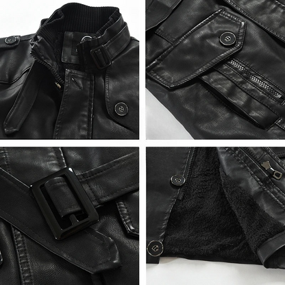 Stylish DEXTER Leather Jacket for Effortless Sophistication