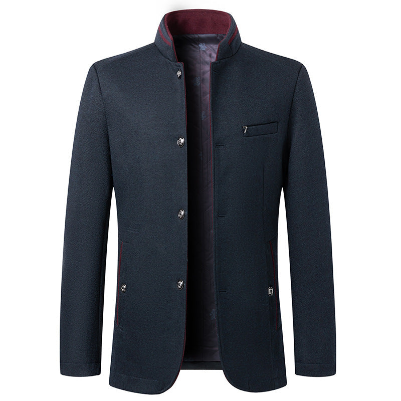 Luxurious ALESSANDRO™ Wool Overcoat for Timeless Elegance