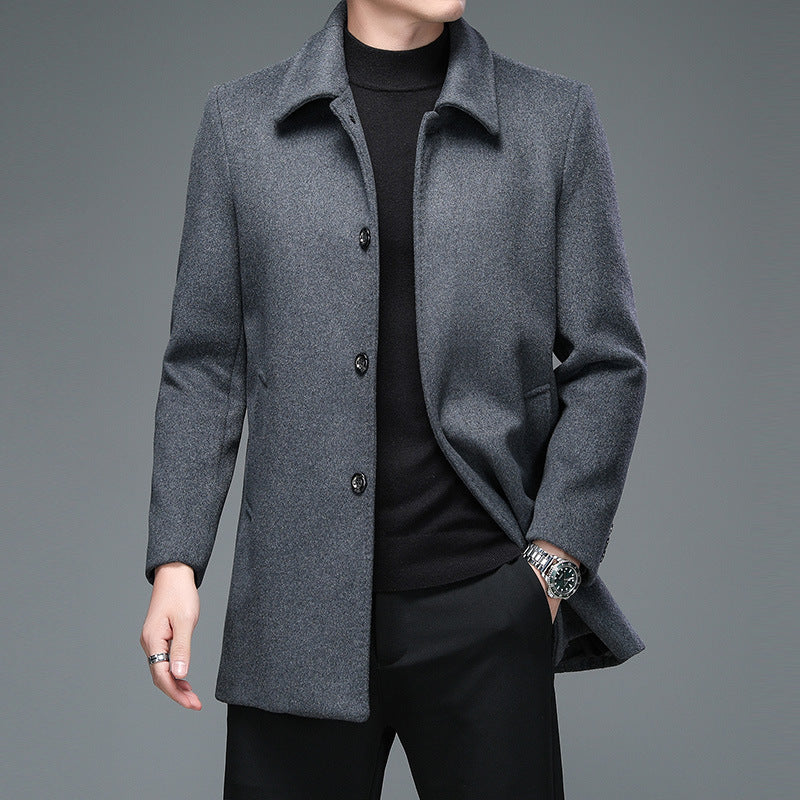 Sophisticated ADRIAN™ Classic Wool Overcoat