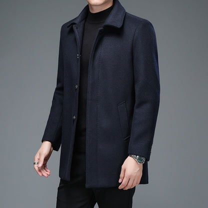 Sophisticated ADRIAN™ Classic Wool Overcoat