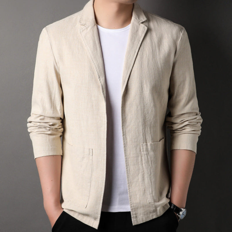 Chic VOCO Linen Blazer for Effortless Elegance