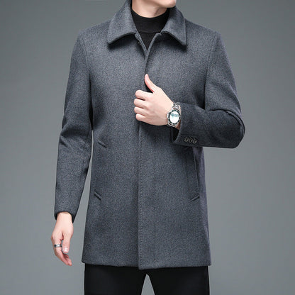 Sophisticated ADRIAN™ Classic Wool Overcoat