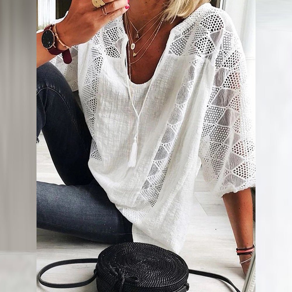 Avani | Luxe Cotton Blouse for Ultimate Comfort