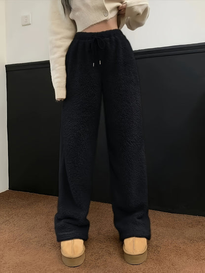 Désirée | Wide Pants in Ultra-Soft and Comfortable Fleece