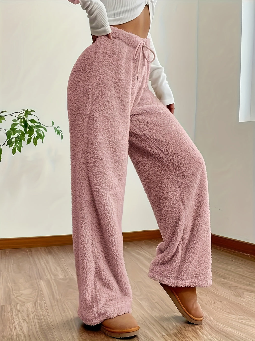 Désirée | Wide Pants in Ultra-Soft and Comfortable Fleece