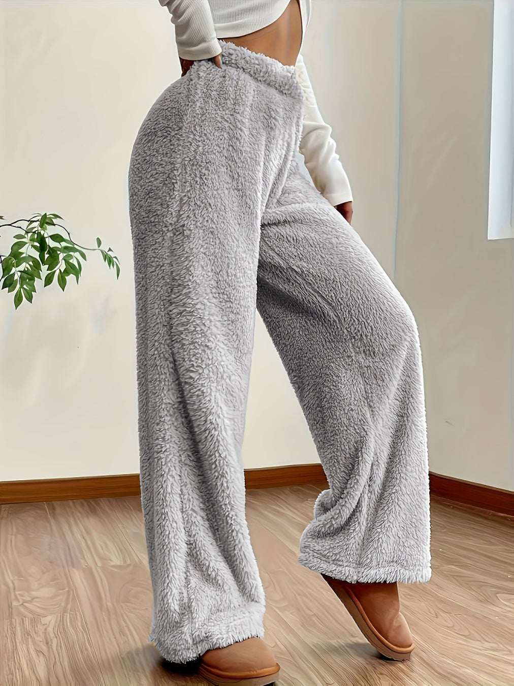 Désirée | Wide Pants in Ultra-Soft and Comfortable Fleece