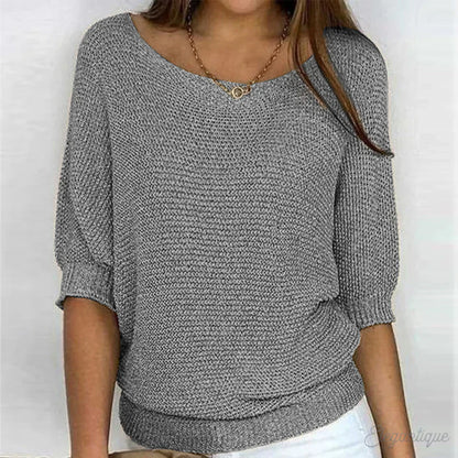 Julie™ - Elegant Pullover in Premium Wool