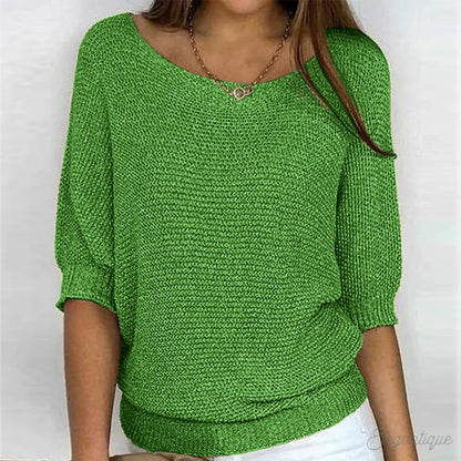 Julie™ - Elegant Pullover in Premium Wool