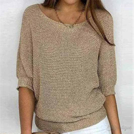 Julie™ - Elegant Pullover in Premium Wool