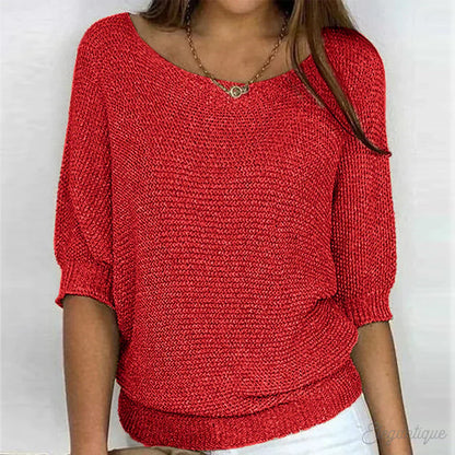 Julie™ - Elegant Pullover in Premium Wool